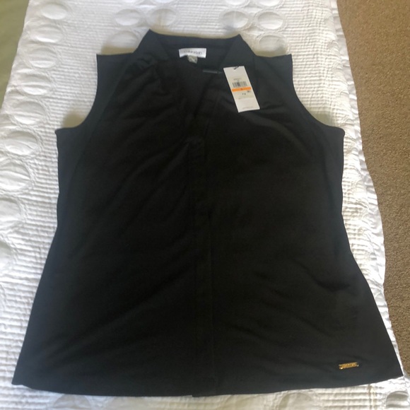 New!Black women’s sleeveless top - Picture 1 of 4